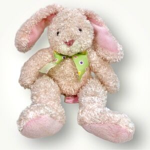 Russ 12" Dazzles Plush Light Pink Bunny Rabbit Stuffed Animal Beanbag